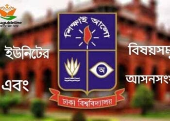 DU B Unit Subjects খ ইউনিটের বিষয়সমূহ